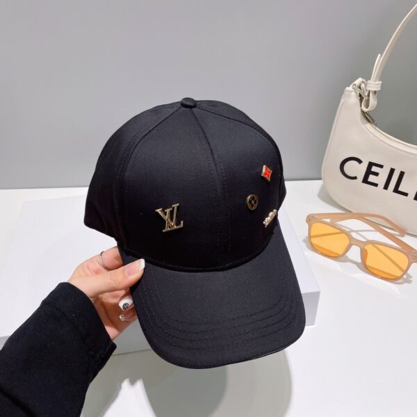 Casquette Louis Vuitton- black – Image 4