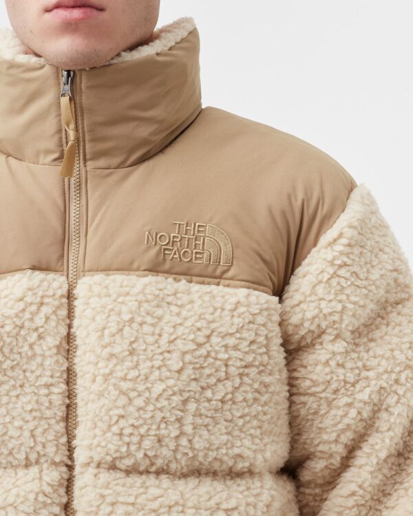 The North Face High Pile Nuptse Jacket-beige – Image 5