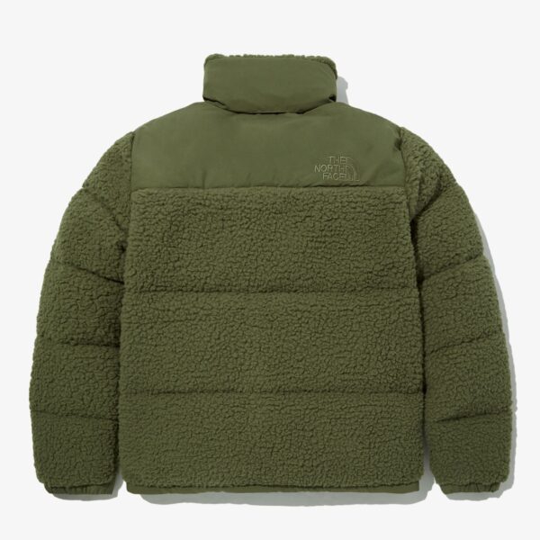 The North Face High Pile Nuptse Jacket-green – Image 2