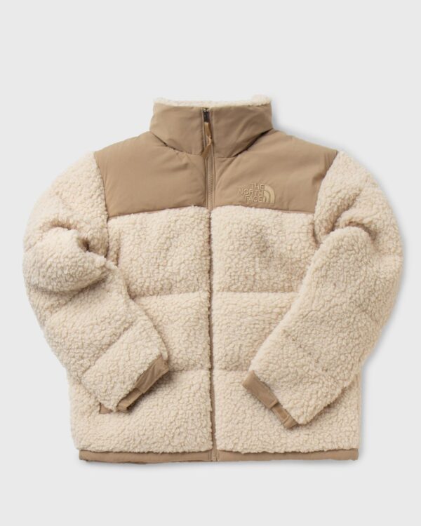 The North Face High Pile Nuptse Jacket-beige – Image 2