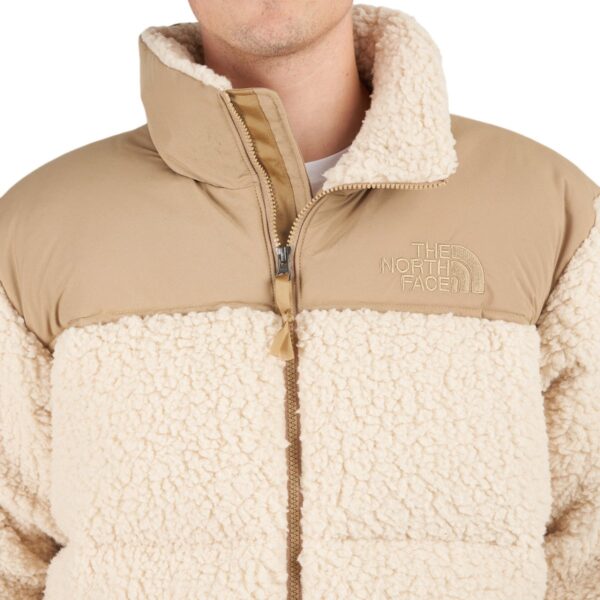 The North Face High Pile Nuptse Jacket-beige – Image 7