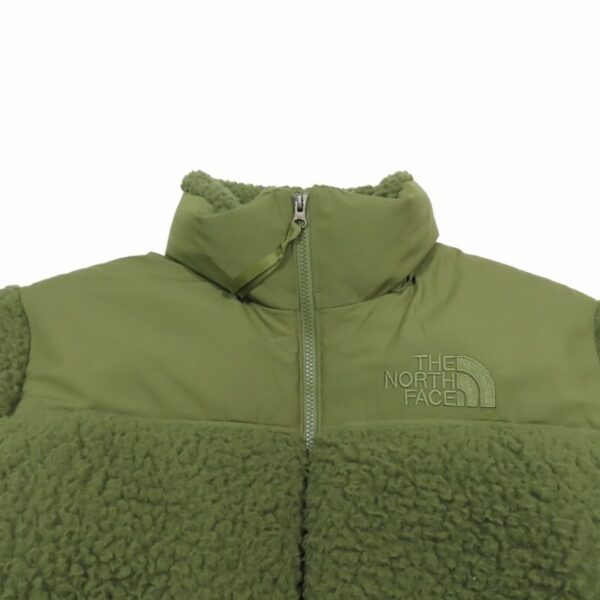 The North Face High Pile Nuptse Jacket-green – Image 6