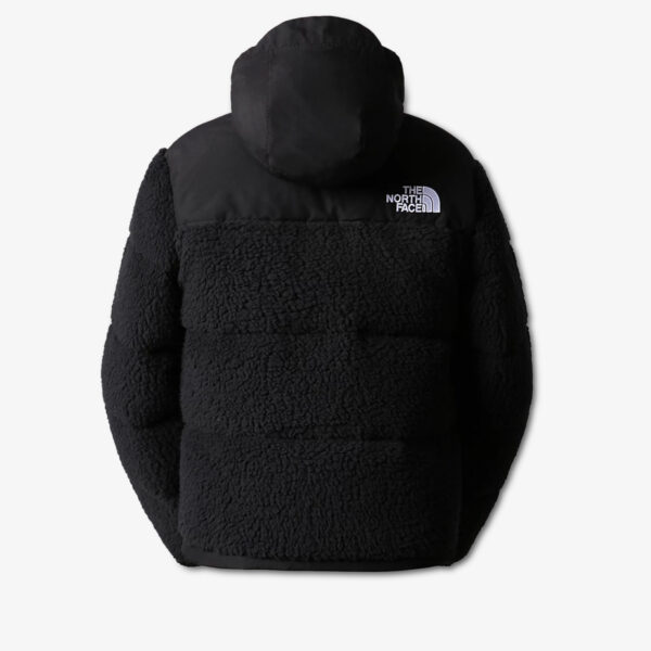 The North Face High Pile Nuptse Jacket- black – Image 2