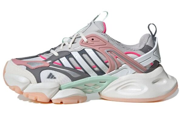 Adidas XLG Runner Deluxe Off Visit > White Grey Pink – Image 3