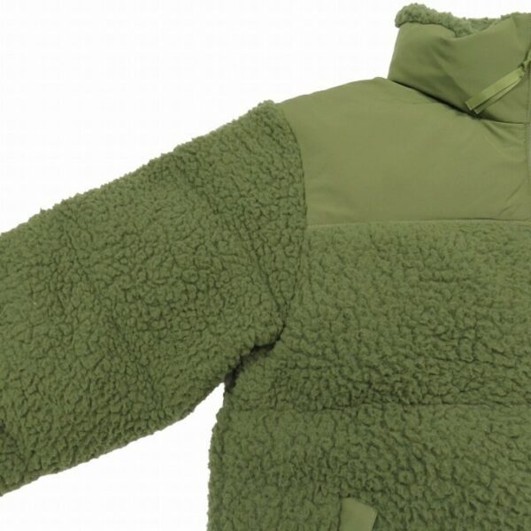 The North Face High Pile Nuptse Jacket-green – Image 4