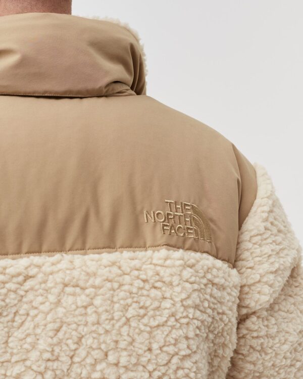 The North Face High Pile Nuptse Jacket-beige – Image 3