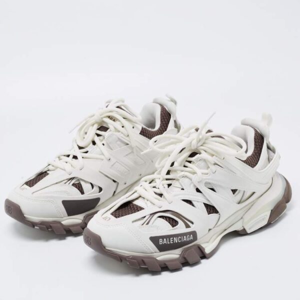 Balanciaga track - white & brown – Image 3